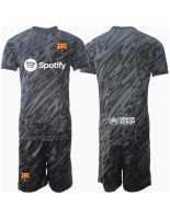 Barcelona Brankářské Alternativní dres pro děti 2024-25 Krátký Rukáv (+ trenýrky)